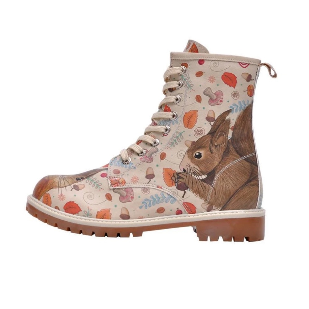 Dogo Squirrel Long Boots, vegan leather